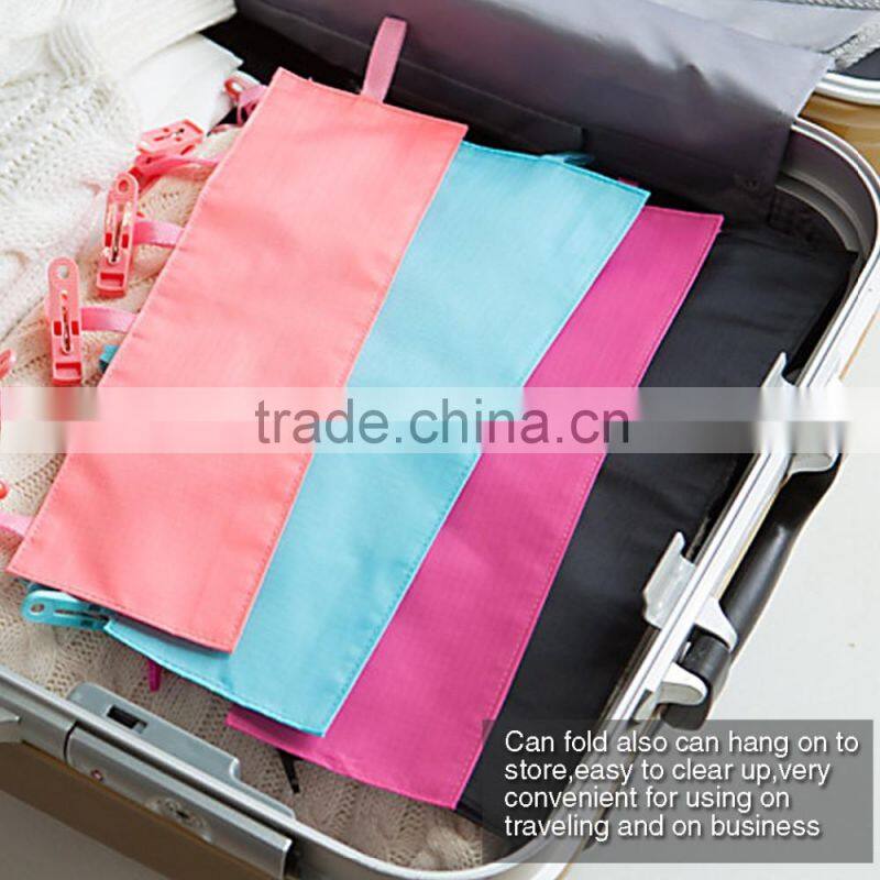 Cloth Hangers Folding Hangers Portable Pant Hangers Outdoor Camping Folding Hangers Plastic Clothing Travel Foldable Hanger