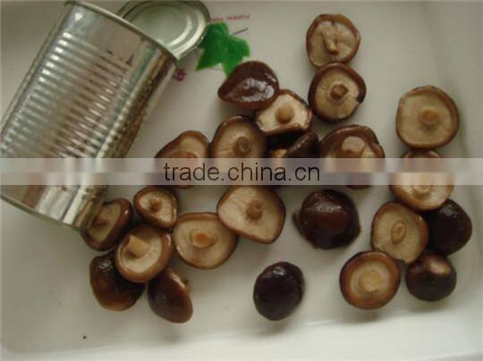 New crop canned shiitake marinated whole