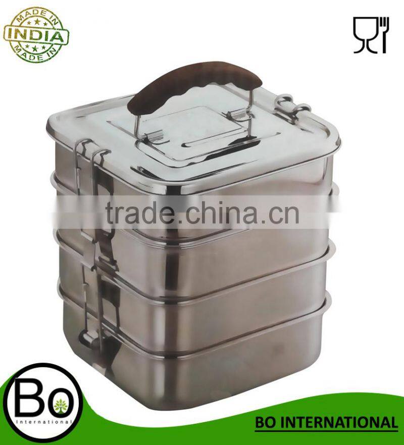 Stainless Steel Small Lunch Box 160x102x55 mm