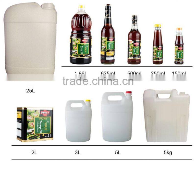 100% pure Desly brand sesame oil