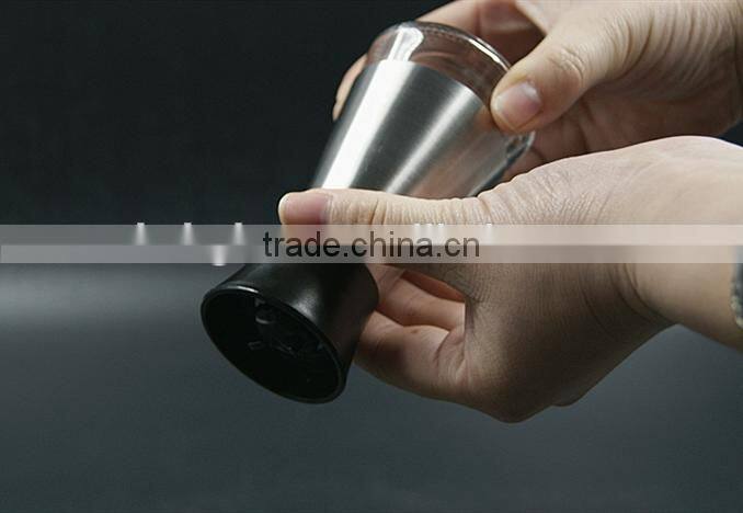 glass spice burnisher tools with stainless steel cover