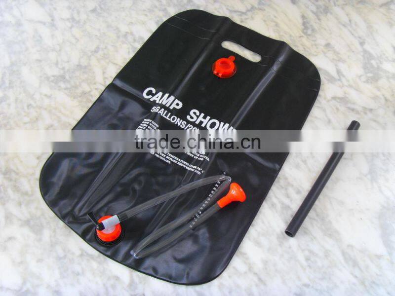 NEW outside shower spraying equipment 20L camp shower solar heating
