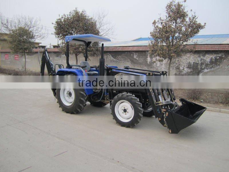 40-55HP garden tractor fit with front end loader, add Timber grapple, grass grapple