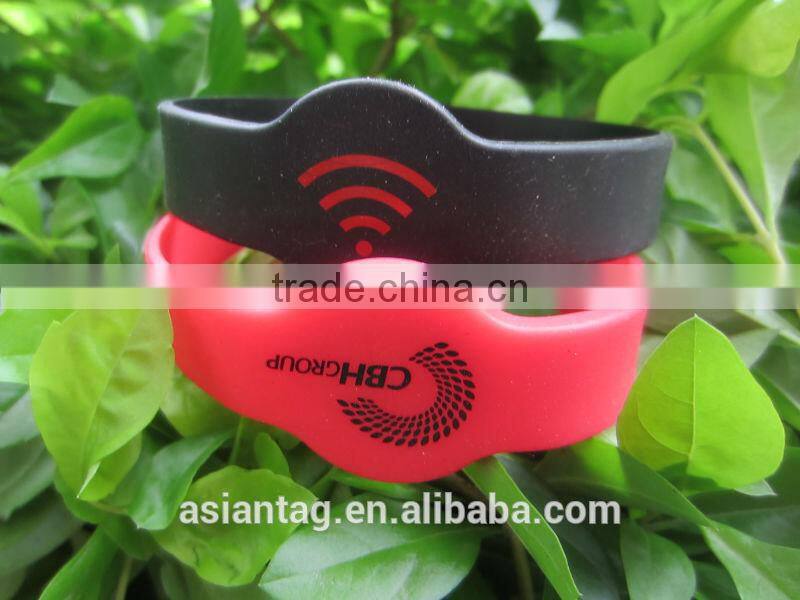125khz/13.56mhz rfid events wristbands
