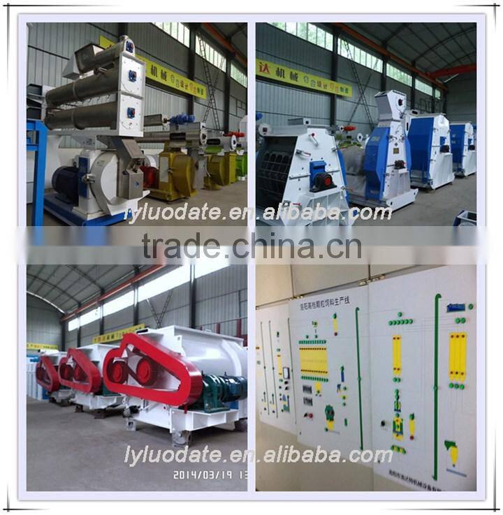 CE approve 2016 good price poultry feed making machine/poultry feed pellet production machine/poultry feed mill machine
