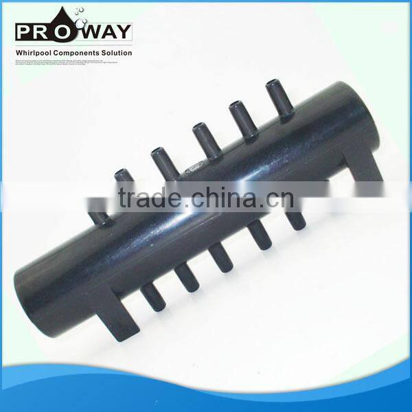 27mm Cover 8mm Quick Joint Hydrotherapy Brass Bathtub Spa Fitting Nozzle Air Bubble Jet