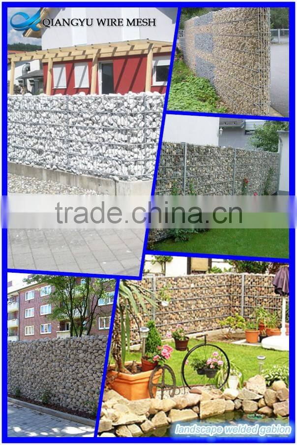 1x1x2m gabion cages for sale/ gabion wire/ low gabion stone baskets