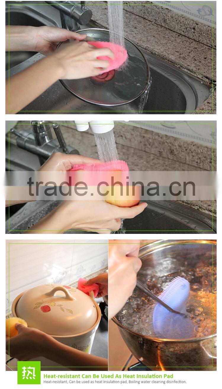 Safety Non-toxic Silicone Cleaning Brush