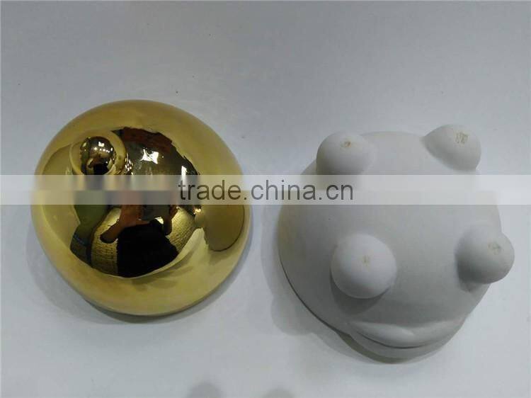 hot sale personalized color glazed decorative ceramic custom candle jar