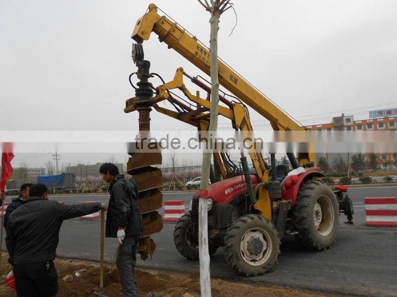 The best Earth Auger Wire rod digging machine bored piling equipment in China