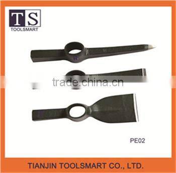 small gardening tools digging steel pick mattock