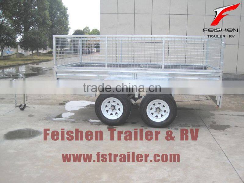 2015 Hot dipped galvanized tandem cage trailer TC85