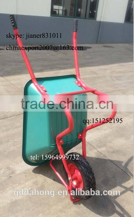 Popular and Durable Plastic Industrial Wheelbarrow WB5009 with Foam wheel