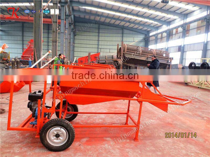 Movable gold Wash Plant in Southeast Asia