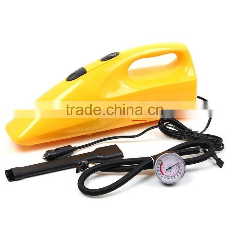2 in 1 vacuum cleaner car air compressor vacuum cleaner for car tyre inflator air compressor