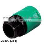 3/4" Plastic Male Garden Hose Quick Connector