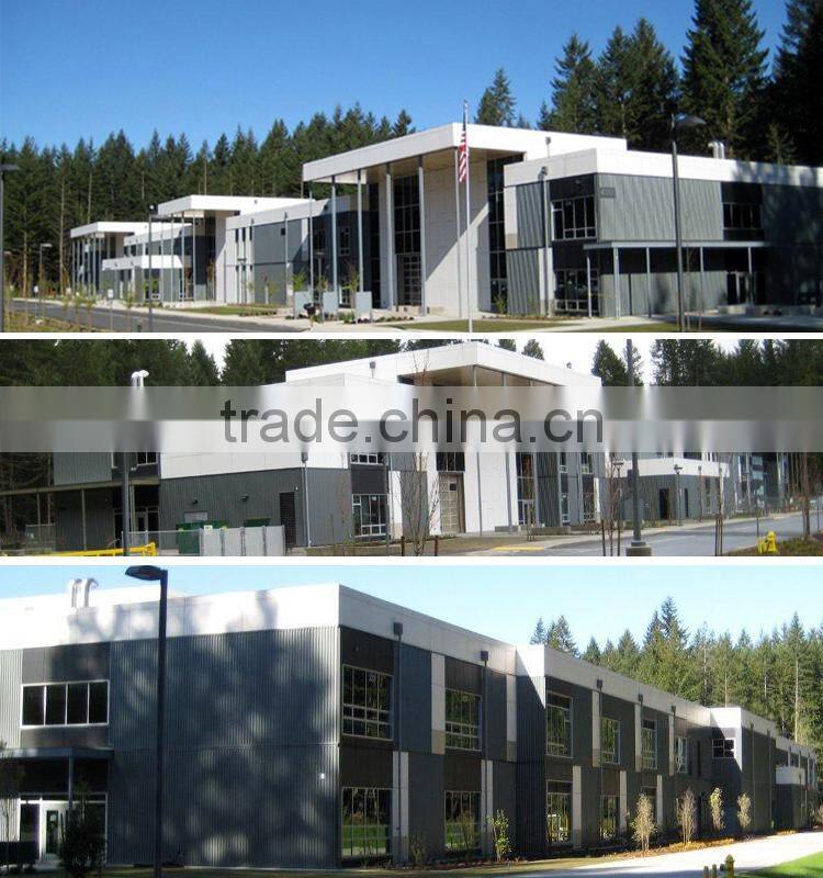 ECO Prefabricated School Buildings with Glass Windows