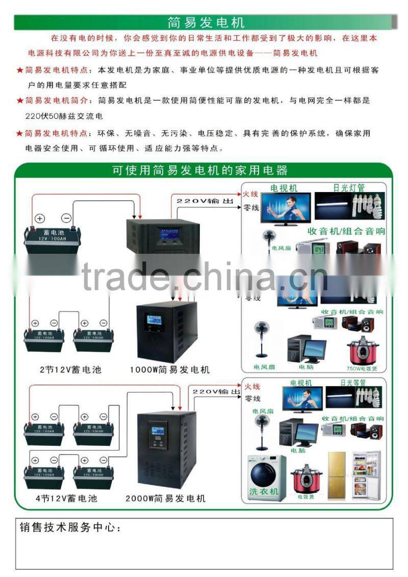 2500W/48Vdc, 3000W/48Vdc 2015 New off grid solar inverter