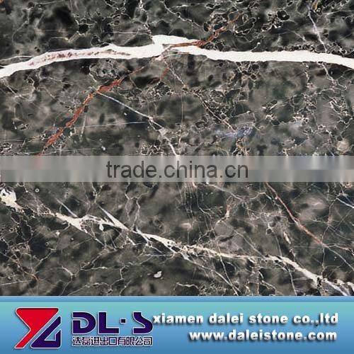 Polished grey color marble stone