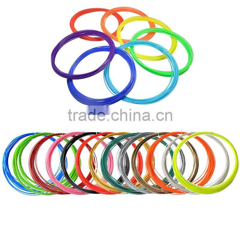 1.75mm ABS abd PLA 3d pen filament for 3d printer more than 22colors 3D printting pen filament