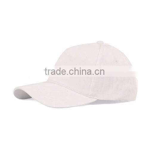 twill cotton 5 panels cap with adjustable plastic fastening