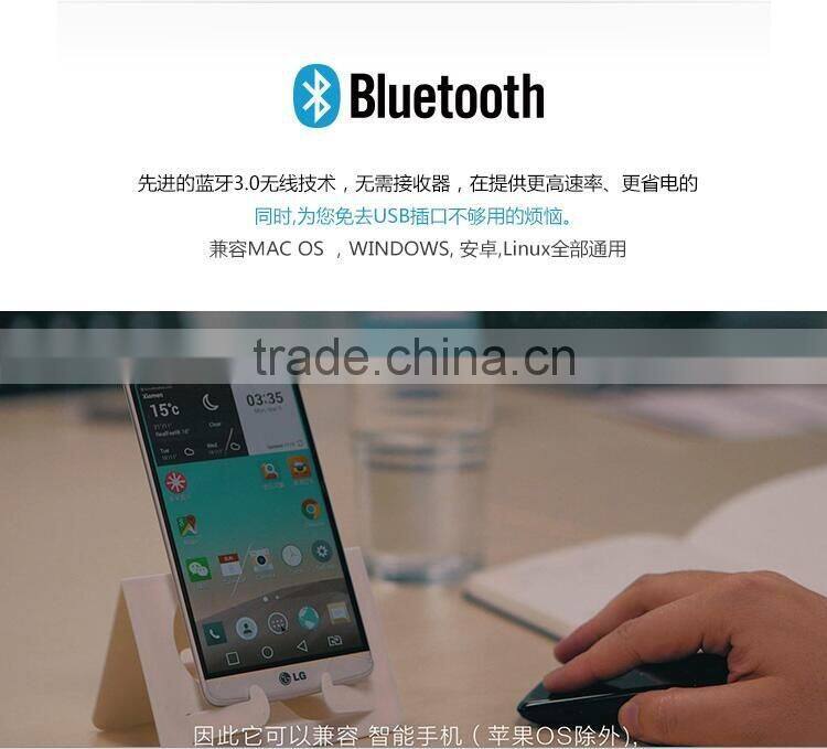 New Arrive Folding Bluetooth Wireless Laser Mouse Thin High-touch Office Gifts Portable Folding Wireless Mouse