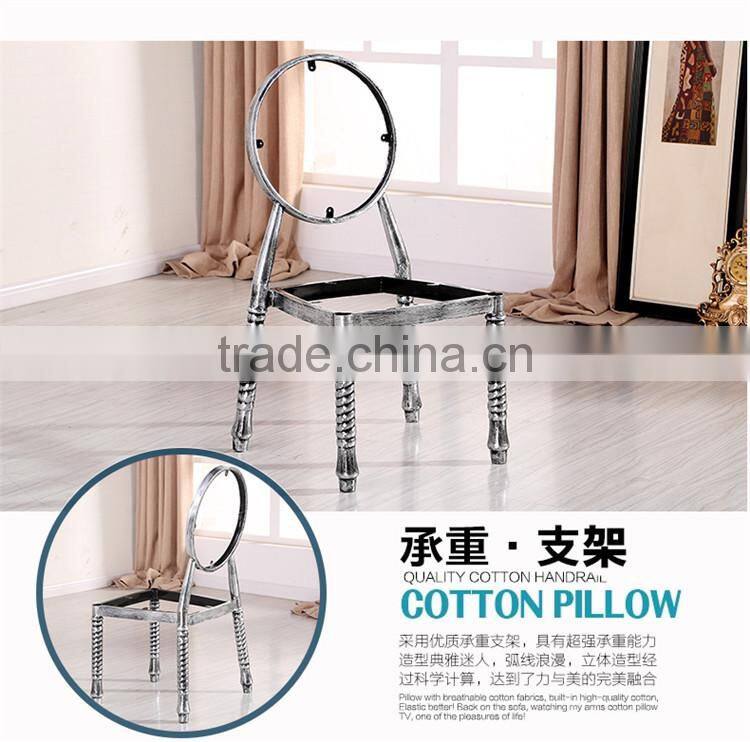 Quality European antique metal dining chair QL-T852