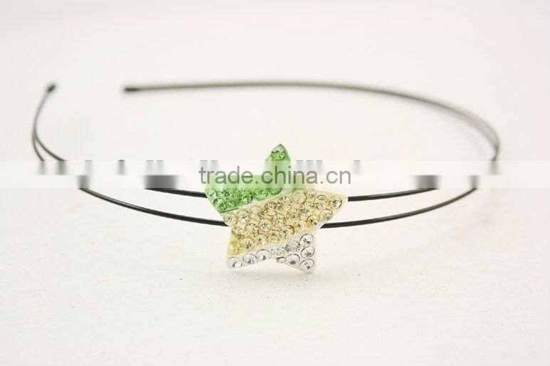 headbands with crystal star on sale kids hair decoration