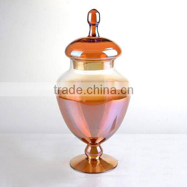 wholesale unique glass christmas candy jay herb storage cookie jars