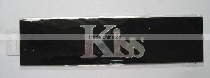 Word KISS Acrylic Wedding Room Decoration Stickers