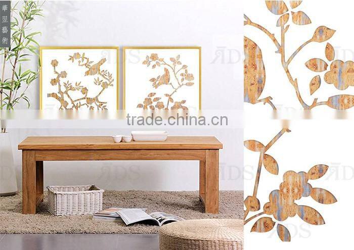 Framed Handmade Flower & Bird 3D Wall Art