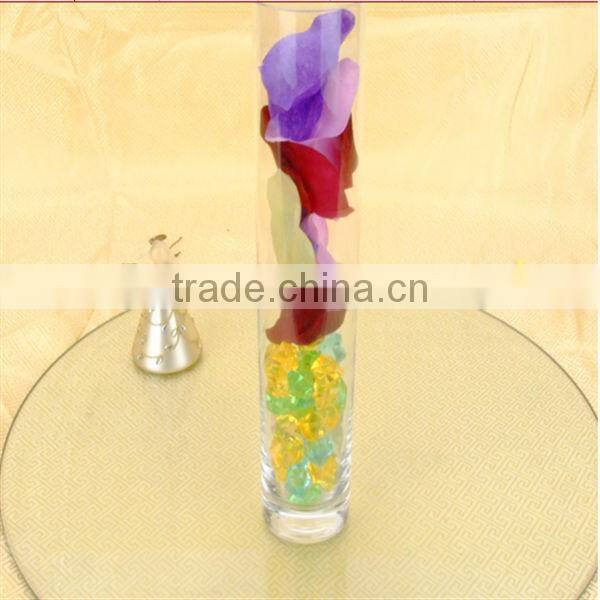D12cm Cylinder Glass Vase