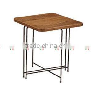 baking finish wire side table / wooden side table / sofa side table TA-828S