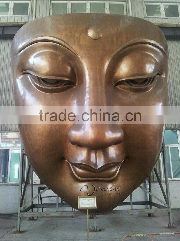 Regional buddhism antique metal craft bronze large outdoor sculptures