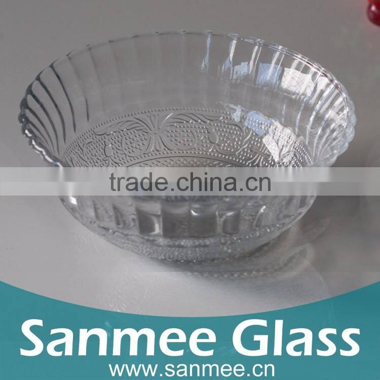 High Quality Microwave Glass Bowl Heat Resistant Glass Bowl