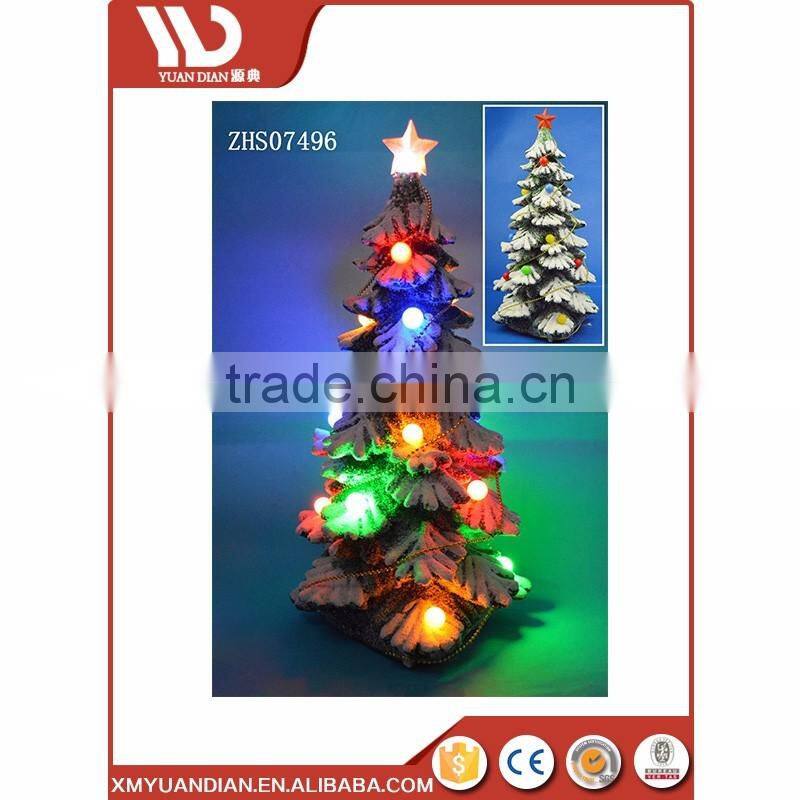 Wholesale Gift Craft Home & Garden Led Christmas Tree Light Up Ornaments