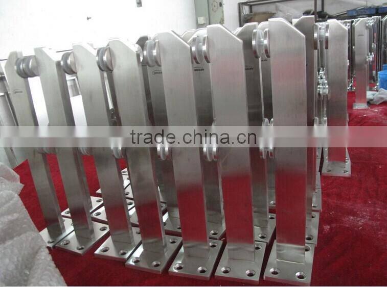 JINXIN balcony frameless glass balustrade system_glass standoff_glass railing system_glass spigot