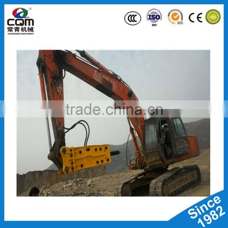 wheel excavator hydraulic breaker top type for sale