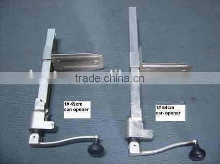 Cast iron Can Opener on table use