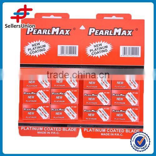 60PCS STAINLESS STEEL TWIN SHAVER BLADE