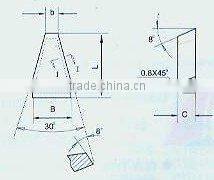 cemented carbide tipped welding cutting blade for cutter--CLT(1304)