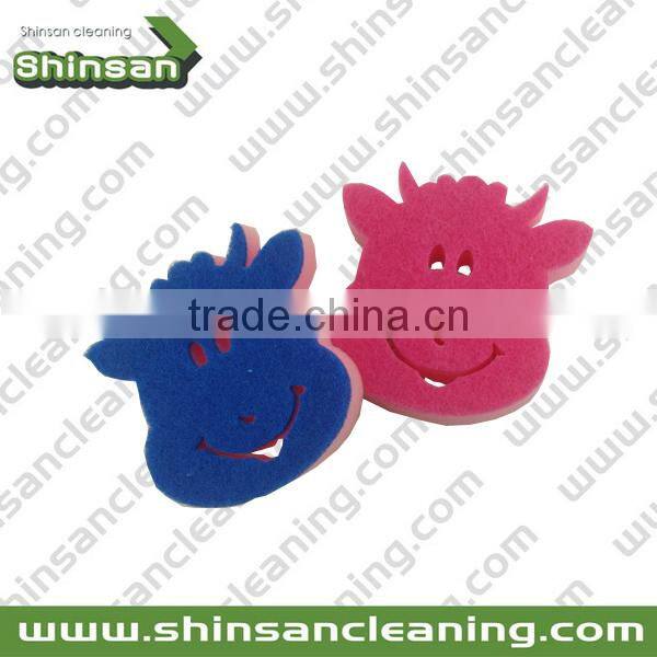 2017 Hot selling sponge scouring pad/dish washing sponge/kitchen sponge