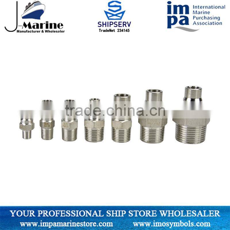 Stainless Steel Quick Connect Coupler plug Of Male Thread