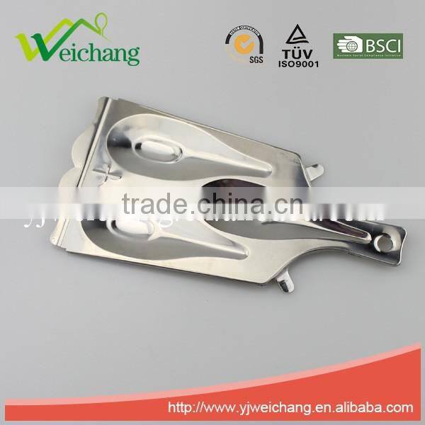 WCE6045 Stainless Steel High Quality Stainless Steel Third Spoon Rest