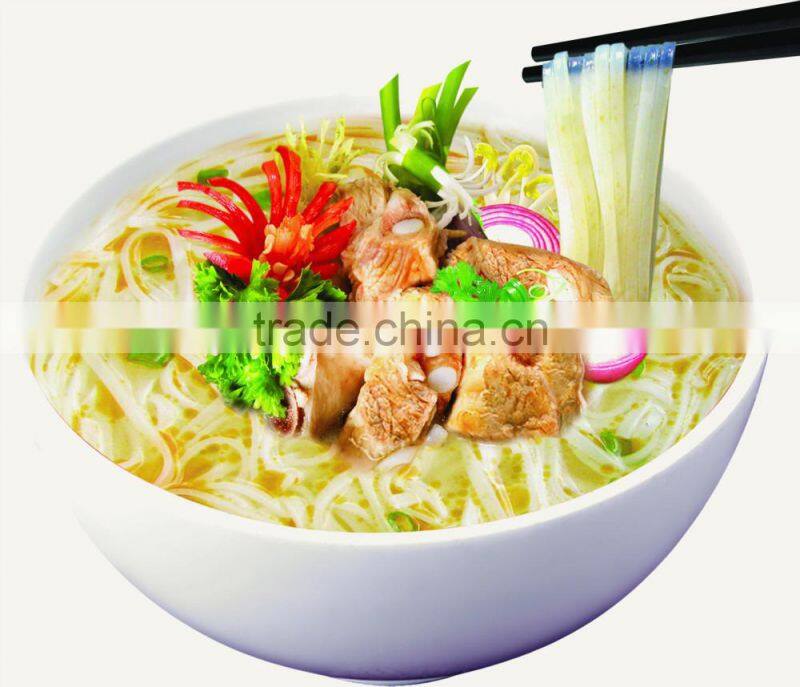 VEGETABLE INSTANT RICE VERMICELLI 60g (Hu Tieu) WITH PORK FLAVOUR - Thien Huong Food JSC