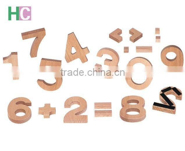 custom wooden mini toy letters for kids