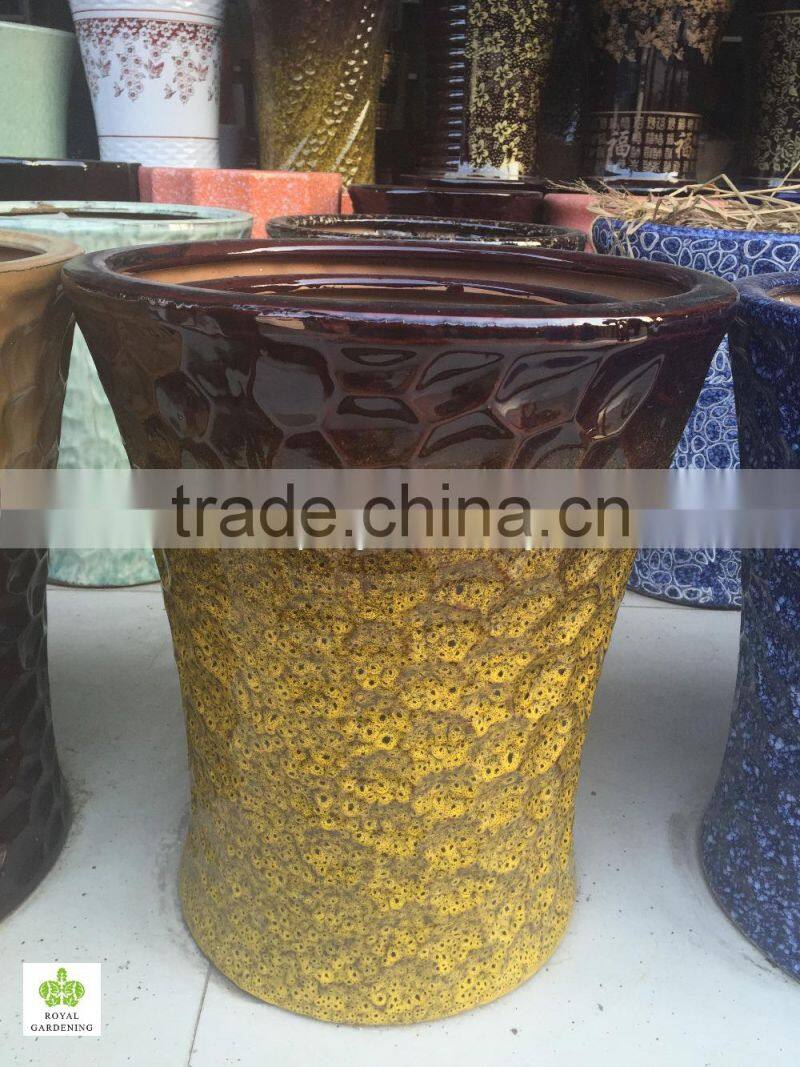 Ceramic big flower pot