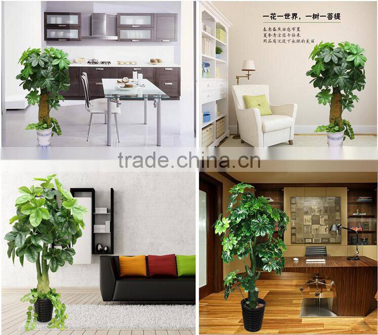wholesale green artificial money tree make cheap outdoor large money tree