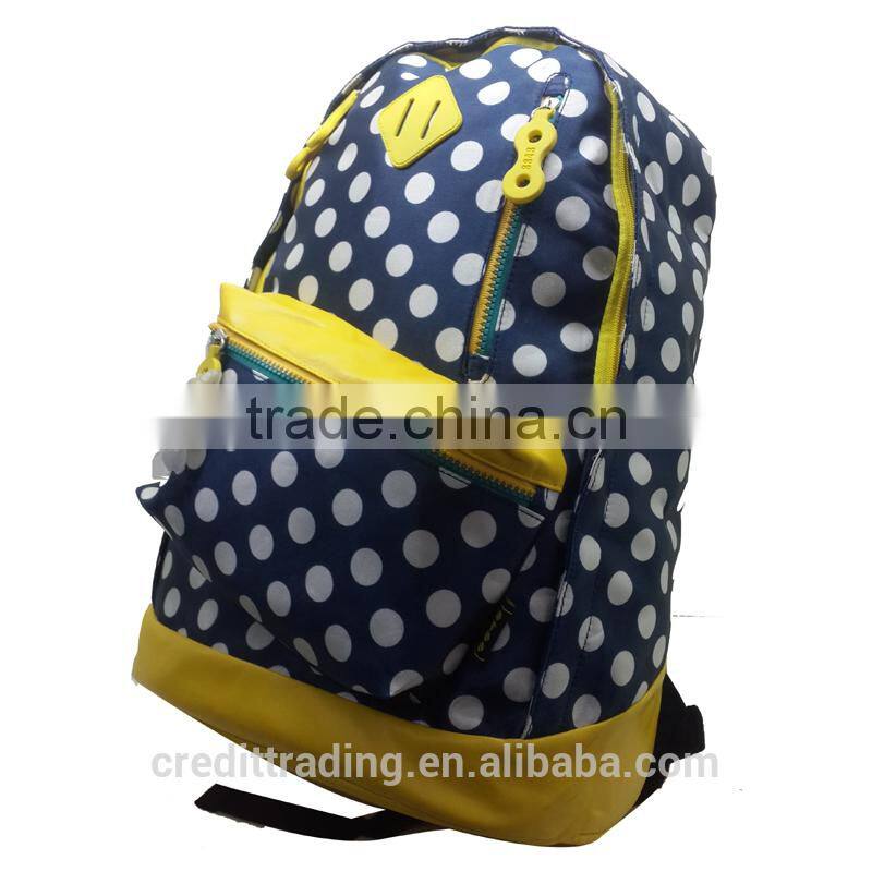 Students with personality backpack