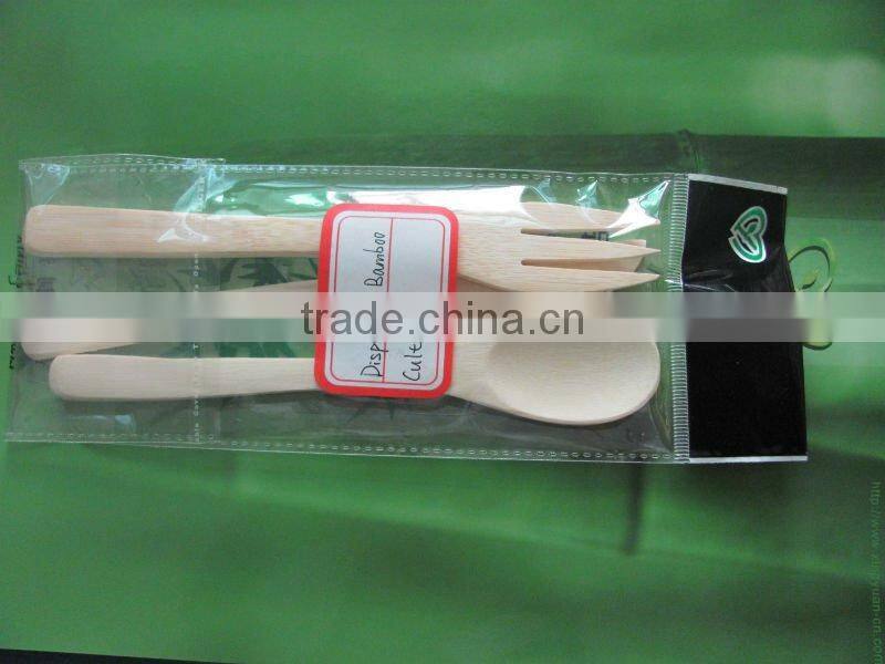 bamboo spoon&forks set
